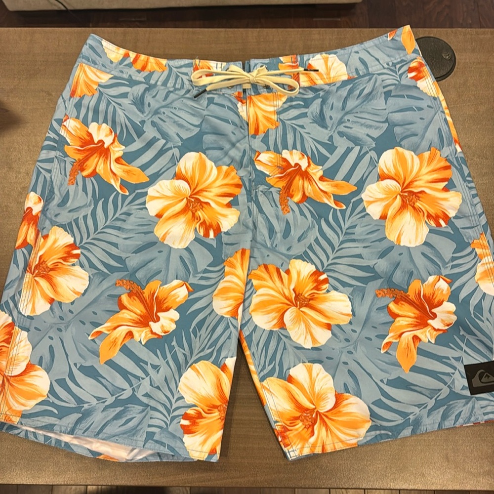 Quicksilver Floral Swim Shorts